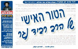 טור אישי - פרשת פנחס-הטור השבועי